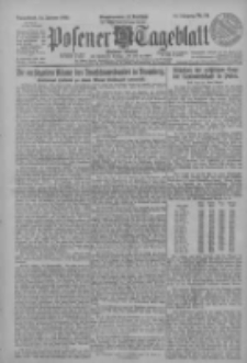 Posener Tageblatt (Posener Warte) 1925.01.24 Jg.64 Nr19