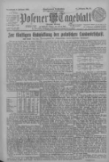 Posener Tageblatt (Posener Warte) 1925.02.07 Jg.64 Nr31