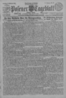 Posener Tageblatt (Posener Warte) 1925.02.15 Jg.64 Nr38