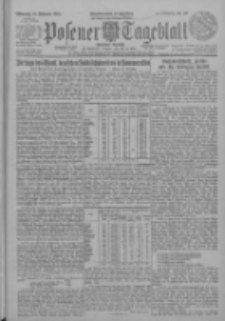 Posener Tageblatt (Posener Warte) 1925.02.18 Jg.64 Nr40