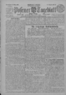 Posener Tageblatt (Posener Warte) 1925.03.21 Jg.64 Nr67