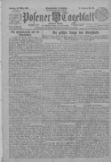 Posener Tageblatt (Posener Warte) 1925.03.22 Jg.64 Nr68