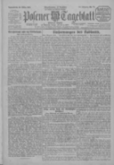 Posener Tageblatt (Posener Warte) 1925.03.28 Jg.64 Nr73