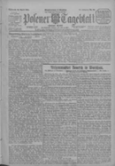 Posener Tageblatt (Posener Warte) 1925.04.22 Jg.64 Nr92