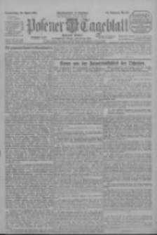 Posener Tageblatt (Posener Warte) 1925.04.23 Jg.64 Nr93