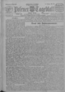 Posener Tageblatt (Posener Warte) 1925.05.27 Jg.64 Nr121