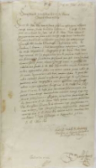 List Fryderyka i Wilhelma książąt kurlandzkich do Zygmunta III, Kuldīga 10.11.1600