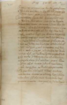List radców wrocławskich do króla Zygmunta III, Wrocław 20.02.1601