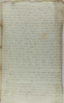 Kopia listu Piotra Tylickiego do króla Zygmunta III, Malbork 12.05.1601