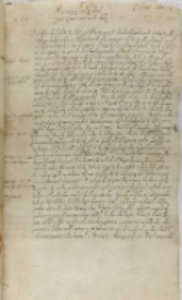 List Jana Schorna do króla Zygmunta III, Malbork 01.06.1601