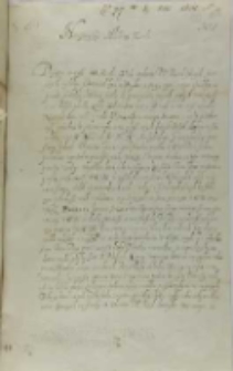 List Macieja Pstrokocińskiego biskupa przemyskiego do króla Zygmunta III, Książ 10.1602