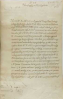 List Bernarda Maciejowskiego biskupa krakowskiego do króla Zygmunta III, Kraków 18.04.1602