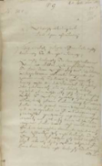 List Janusza Zbaraskiego wojewody bracławskiego do króla Zygmunta III, Lublin 23.04.1602