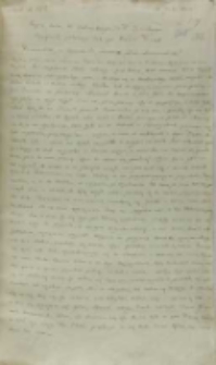 Kopia listu Marka Sobieskiego wojewody lubelskiego do króla, Lublin 18.07.1602