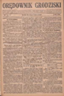 Orędownik Grodziski: niezależne pismo dla rodzin polskich powiatu grodziskiego i nowotomyskiego : organ centralny dla miast: Grodziska, Opalenicy, Buku, Nowego Tomyśla, Zbaszynia i Lw&oacute;wka 1926.09.11 R.8 Nr73