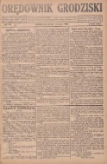 Orędownik Grodziski: niezależne pismo dla rodzin polskich powiatu grodziskiego i nowotomyskiego : organ centralny dla miast: Grodziska, Opalenicy, Buku, Nowego Tomyśla, Zbaszynia i Lw&oacute;wka 1926.09.18 R.8 Nr75