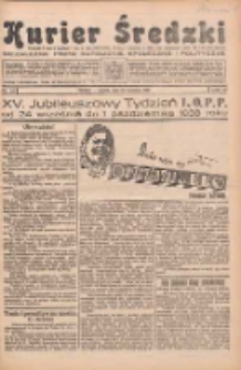 Kurier Średzki: niezależne pismo katolickie, społeczne i polityczne 1938.09.24 R.7 Nr110