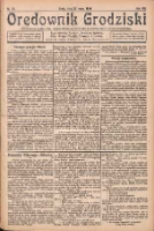 Orędownik Grodziski: niezależne pismo dla rodzin polskich powiatu grodziskiego i nowotomyskiego : organ centralny dla miast: Grodziska, Opalenicy, Buku, Nowego Tomyśla, Zbaszynia i Lw&oacute;wka 1926.03.23 R.8 Nr24