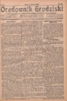 Orędownik Grodziski: niezależne pismo dla rodzin polskich powiatu grodziskiego i nowotomyskiego : organ centralny dla miast: Grodziska, Opalenicy, Buku, Nowego Tomyśla, Zbaszynia i Lw&oacute;wka 1926.05.26 R.8 Nr42