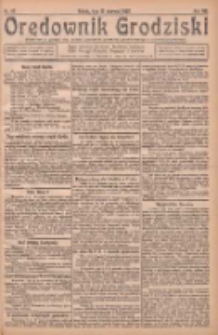Orędownik Grodziski: niezależne pismo dla rodzin polskich powiatu grodziskiego i nowotomyskiego : organ centralny dla miast: Grodziska, Opalenicy, Buku, Nowego Tomyśla, Zbaszynia i Lw&oacute;wka 1926.06.12 R.8 Nr47