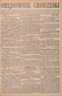 Orędownik Grodziski: niezależne pismo dla rodzin polskich powiatu grodziskiego i nowotomyskiego : organ centralny dla miast: Grodziska, Opalenicy, Buku, Nowego Tomyśla, Zbaszynia i Lw&oacute;wka 1926.06.23 R.8 Nr50