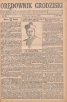 Orędownik Grodziski: niezależne pismo dla rodzin polskich powiatu grodziskiego i nowotomyskiego : organ centralny dla miast: Grodziska, Opalenicy, Buku, Nowego Tomyśla, Zbaszynia i Lw&oacute;wka 1926.07.03 R.8 Nr53