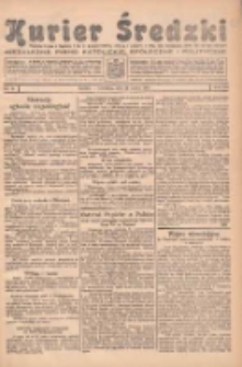 Kurier Średzki: niezależne pismo katolickie, społeczne i polityczne 1939.03.16 R.8 Nr31
