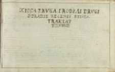 Praxis ręczna działa. Ksiega II. Traktat I