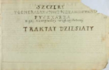 Praxis ręczna działa. Ksiega IV. Traktat X