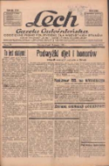 Lech.Gazeta Gnieźnieńska: codzienne pismo polityczne dla wszystkich stan&oacute;w. Dodatki: tygodniowy "Lechita" i powieściowy oraz dwutygodnik "Leszek" 1936.01.14 R.36 Nr10