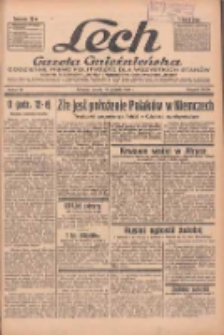 Lech.Gazeta Gnieźnieńska: codzienne pismo polityczne dla wszystkich stan&oacute;w. Dodatki: tygodniowy "Lechita" i powieściowy oraz dwutygodnik "Leszek" 1936.01.18 R.36 Nr14