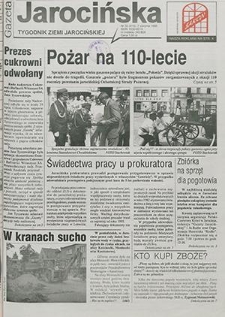 Gazeta Jarocińska 1998.08.07 Nr32(410)