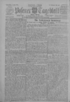 Posener Tageblatt (Posener Warte) 1925.07.02 Jg.64 Nr149