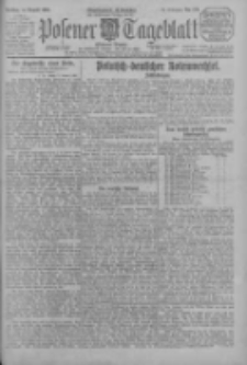 Posener Tageblatt (Posener Warte) 1925.08.14 Jg.64 Nr186