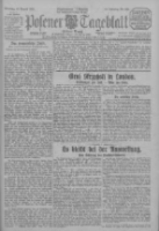 Posener Tageblatt (Posener Warte) 1925.08.18 Jg.64 Nr188