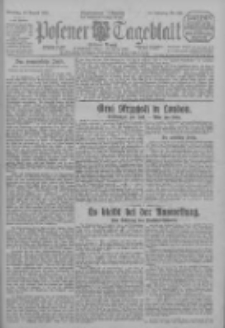 Posener Tageblatt (Posener Warte) 1925.08.18 Jg.64 Nr188