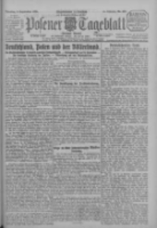 Posener Tageblatt (Posener Warte) 1925.09.08 Jg.64 Nr206
