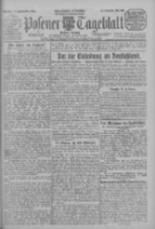Posener Tageblatt (Posener Warte) 1925.09.11 Jg.64 Nr209
