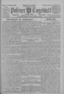 Posener Tageblatt (Posener Warte) 1925.09.16 Jg.64 Nr213