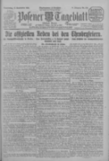 Posener Tageblatt (Posener Warte) 1925.09.17 Jg.64 Nr214