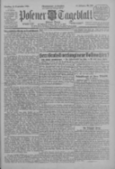 Posener Tageblatt (Posener Warte) 1925.09.22 Jg.64 Nr218
