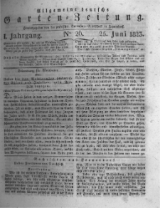 Allgemeine deutsche Garten-Zeitung. 1823.06.25 No.26