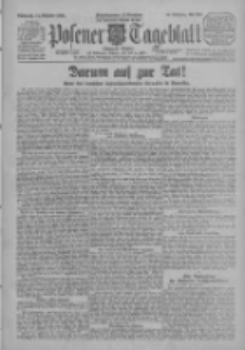 Posener Tageblatt (Posener Warte) 1925.10.14 Jg.64 Nr237