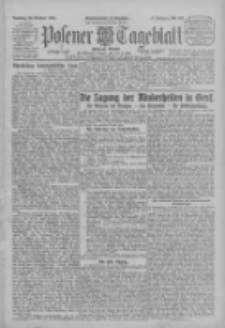 Posener Tageblatt (Posener Warte) 1925.10.20 Jg.64 Nr242