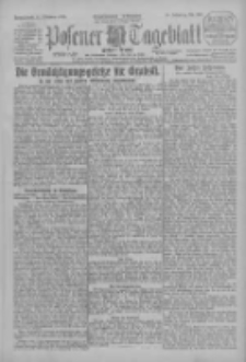 Posener Tageblatt (Posener Warte) 1925.10.31 Jg.64 Nr252