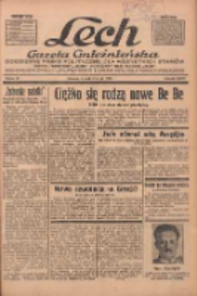 Lech.Gazeta Gnieźnieńska: codzienne pismo polityczne dla wszystkich stan&oacute;w. Dodatki: tygodniowy "Lechita" i powieściowy oraz dwutygodnik "Leszek" 1936.02.04 R.36 Nr28