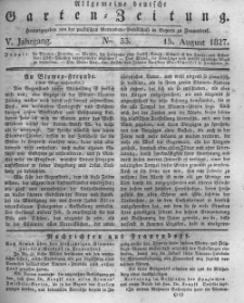 Allgemeine deutsche Garten-Zeitung. 1827.08.15 No.33