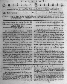 Allgemeine deutsche Garten-Zeitung. 1828.02.05 No.6