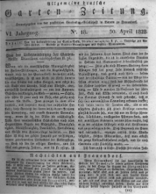 Allgemeine deutsche Garten-Zeitung. 1828.04.30 No.18