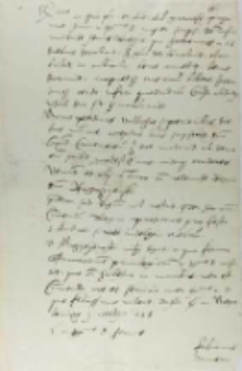 Fabianus Damerau, secretarius Dantisci, Niepołomice 09.10.1538